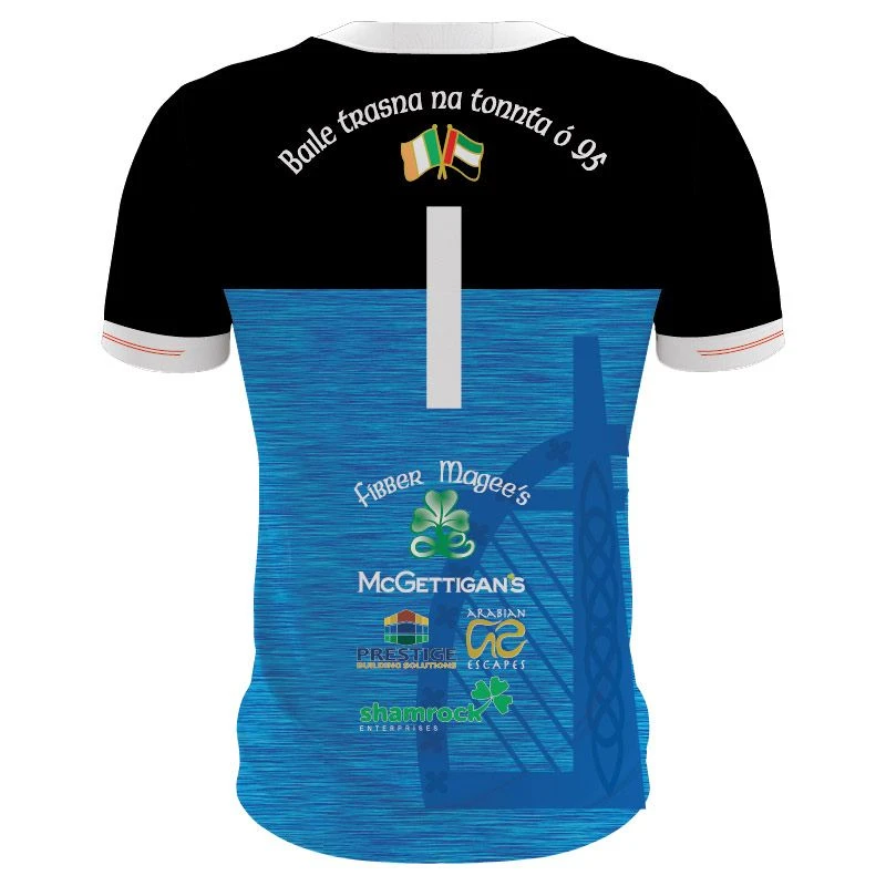 Dubai Celts Women's Fit Alternative Jersey (Blue) 4 Dubai Celts Women's Fit Alternative Jersey (Blue) - Image 2