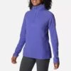 Columbia Women's Glacial™ IV Half Zip Fleece Purple Lotus -Puma Shop 1802201546 5