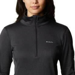 Columbia Women's Park View™ Half Zip Fleece Black -Puma Shop 1959703010 4