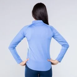 Women's Carrie Half Zip Top Blue / Marine / White -Puma Shop 4t5a0398