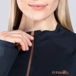 Women's Freya Half Zip Black / Rose Gold -Puma Shop am3a0715