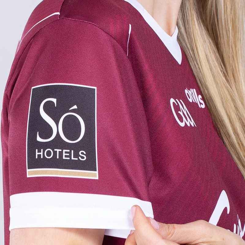 Galway GAA Women's Fit Home Jersey 2023 6 Galway GAA Women's Fit Home Jersey 2023 - Image 4