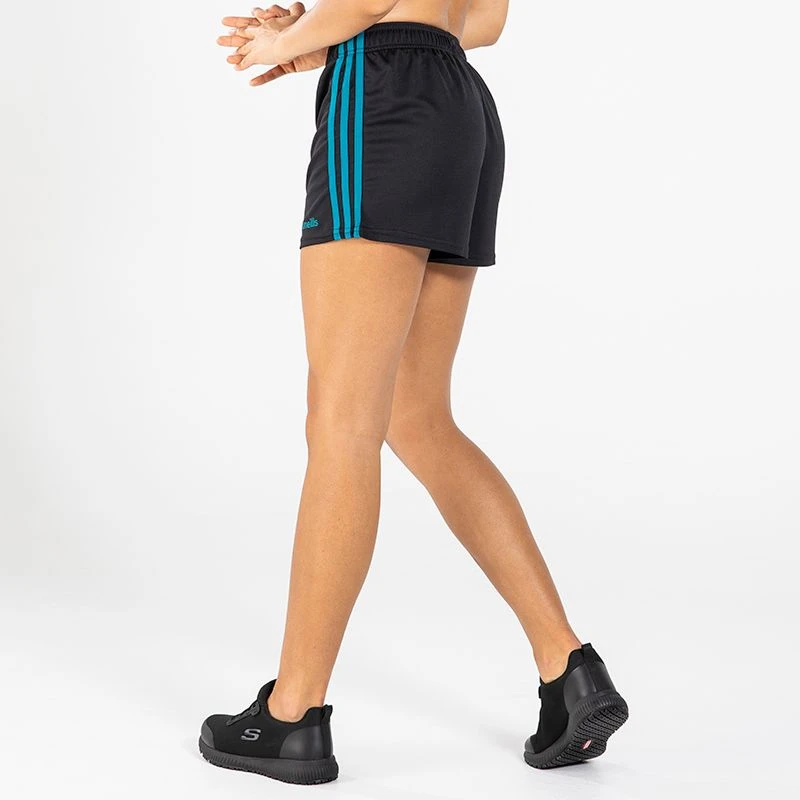 Women's Madison Mourne Shorts Black / Peacock Blue 4 Women's Madison Mourne Shorts Black / Peacock Blue - Image 2