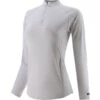 Women's Carrie Half Zip Top Grey / Black / Pink -Puma Shop cari 273 0 gen gybkpk wmns p1