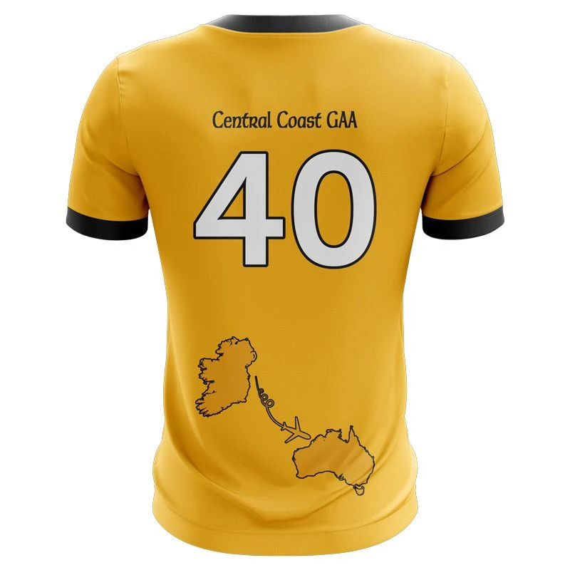 Central Coast 40th Anniversary Short Sleeve Training Top (Amber) 4 Central Coast 40th Anniversary Short Sleeve Training Top (Amber) - Image 2