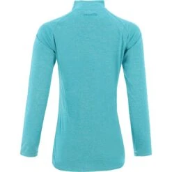 Women's Madison Half Zip Midlayer Top Blue -Puma Shop madison 064 hz ml marl tl peacock blue 2