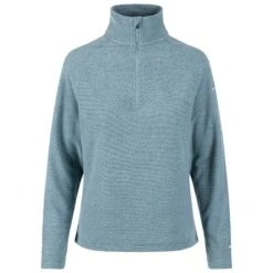 Trespass Women's Half Zip Fleece Top Storm Blue