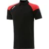 Women's Oslo Polo Shirt Black / Red / White