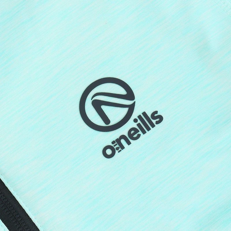 Women's Pluto Brushed Half Zip Top Green / Marine 6 Women's Pluto Brushed Half Zip Top Green / Marine - Image 4