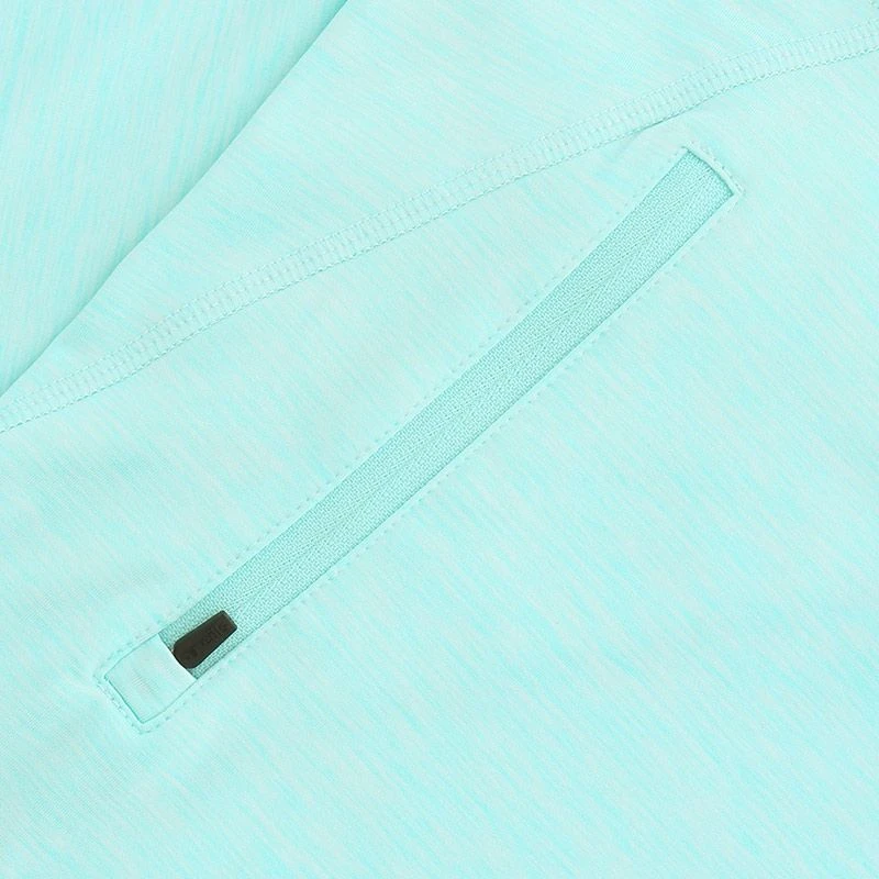 Women's Pluto Brushed Half Zip Top Green / Marine 9 Women's Pluto Brushed Half Zip Top Green / Marine - Image 7