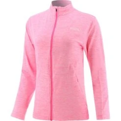 Women's Reece Full Zip Fleece Jacket Pink 12 Women's Reece Full Zip Fleece Jacket Pink -Puma Shop reec 022 0 gen pkxxxx wmns p1