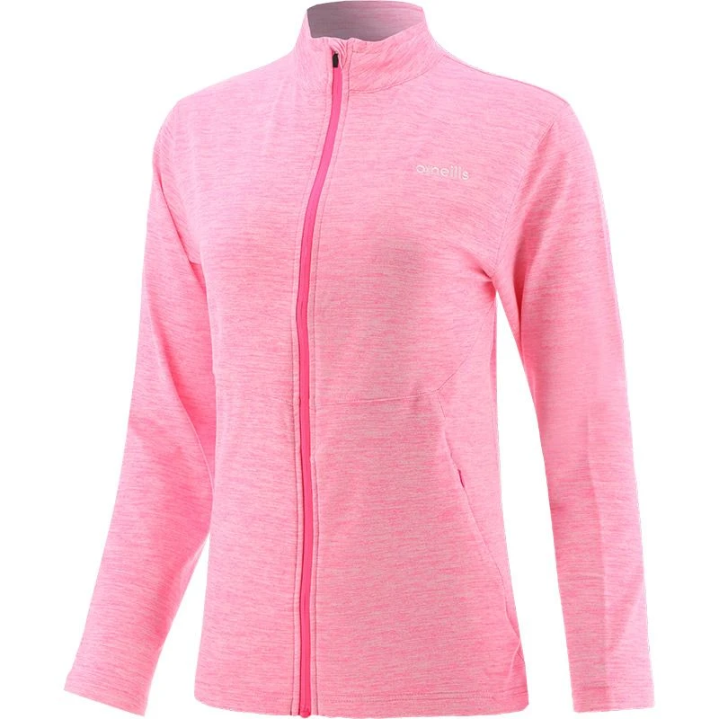 Women's Reece Full Zip Fleece Jacket Pink 6 Women's Reece Full Zip Fleece Jacket Pink - Image 4
