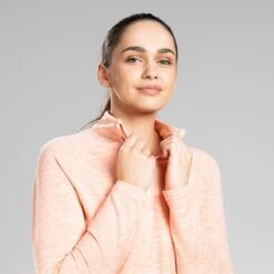 Women’s Renee Half Zip Fleece Orange 10 Women’s Renee Half Zip Fleece Orange -Puma Shop renee 028 hz flc br org 2