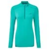 Ronhill Women's Tech Thermal Half Zip Top Jade / Grape -Puma Shop rh 005742 wmns tech thermal 12 zip tee rh 00784 jadegrape front