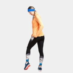 Ronhill Women's Life Practice Half Zip Mango / Grape -Puma Shop rh 006486 womens life practice half zip rh 0933 mango back 7368 720x950