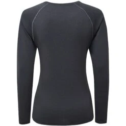 Women's Ronhill Core Long Sleeve T-Shirt Charcoal Marl -Puma Shop rh 05194 rh 00214 wms core ls tee back