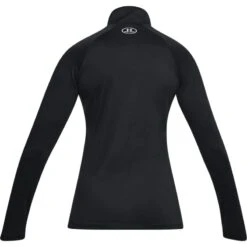Under Armour Women's UA Tech™ Half Zip Top Black / Black / Metallic Silver -Puma Shop s7.ps1320126 001 hb 1