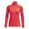Under Armour Women's Tech™ Twist ½ Zip Beta / Pomegranate / Metallic Silver -Puma Shop s7.ps1320128 628 hf