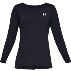 Under Armour Women's HeatGear® Armour Long Sleeve Top Black / Metallic Silver 10 Under Armour Women's HeatGear® Armour Long Sleeve Top Black / Metallic Silver -Puma Shop s7.ps1328966 001 hf