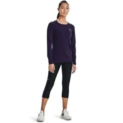 Under Armour Women's HeatGear® Armour Long Sleeve Top Purple Switch / Metallic Silver 8 Under Armour Women's HeatGear® Armour Long Sleeve Top Purple Switch / Metallic Silver -Puma Shop s7.v5 1328966 570 fsf