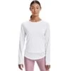 Under Armour Women's UA Tech™ Vent Long Sleeve T-Shirt White / Black