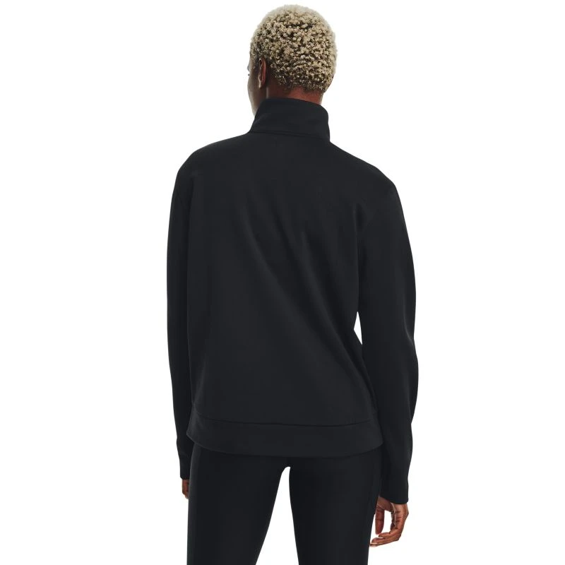 Under Armour Women's Quarter Zip Top Black 4 Under Armour Women's Quarter Zip Top Black - Image 2