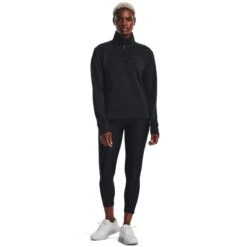 Under Armour Women's Quarter Zip Top Black 10 Under Armour Women's Quarter Zip Top Black -Puma Shop s7.v5 1373058 001 fsf