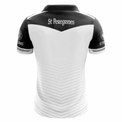 St. Peregrines GAA Jersey (Away V-Neck) 5 St. Peregrines GAA Jersey (Away V-Neck) -Puma Shop stperegrines 3d jersey v neck white back 2