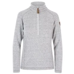 Trespass Women's Tenderness Half Zip Fleece Grey Marl -Puma Shop tenderness faflcatr0001 grm a