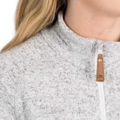 Trespass Women's Tenderness Half Zip Fleece Grey Marl -Puma Shop tenderness faflcatr0001 grm m06