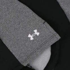 Under Armour Women's UA Cosy Half Zip Top Black / White -Puma Shop ua womens cosy hz blk wht 1370199001s 3