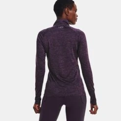 Under Armour Women's UA Tech™ Twist ½ Zip Tux Purple / Retro Purple / Metallic Silver 9 Under Armour Women's UA Tech™ Twist ½ Zip Tux Purple / Retro Purple / Metallic Silver -Puma Shop v5 1320128 541 bc
