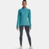 Under Armour Women's UA Qualifier Run 2.0 Half Zip Glacierblue / Glacier Blue / Reflective